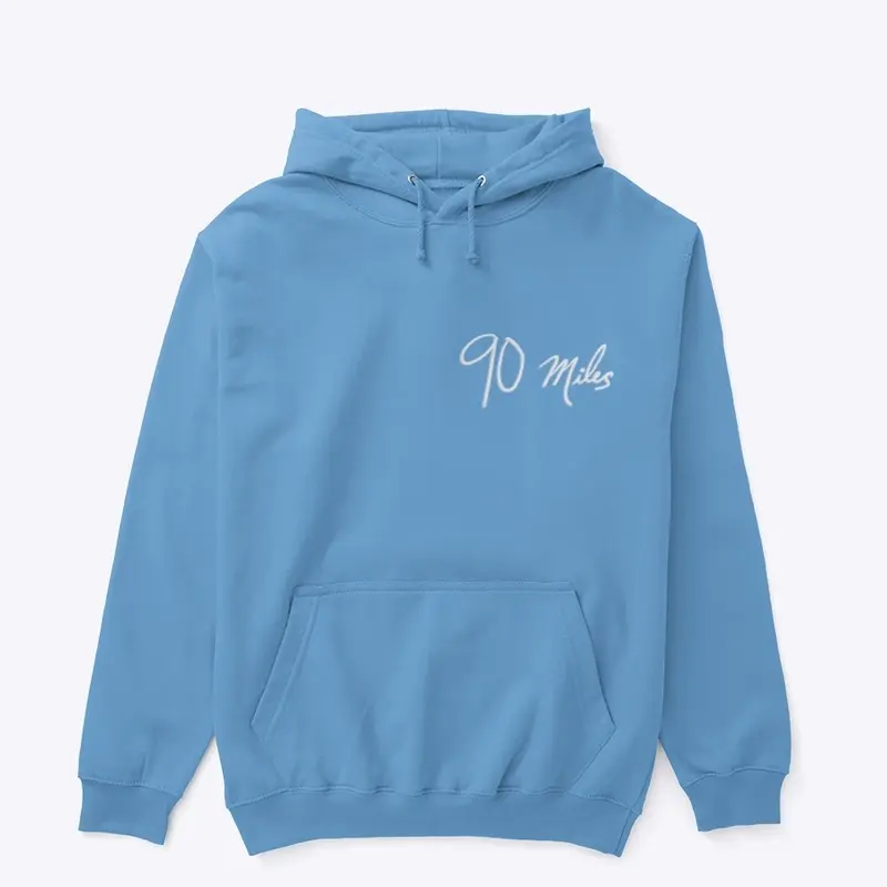 90 Miles Classic Pullover Hoodies 