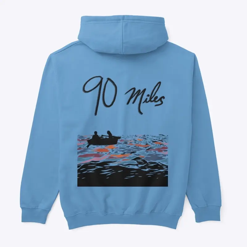 90 Miles Classic Pullover Hoodie